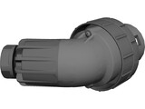 10 Amp Clipsal Plug (4 pin) 3D Model preview