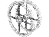2001 Spacestation Finished 3D Model