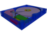 HDD 3.5 Inch 3D Model preview