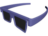 3D Glasses 3D Model preview