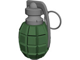 40 Segments Hand Grenade 3D Model preview