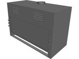 6 Inch Laboratory Fume Hood 3D Model preview