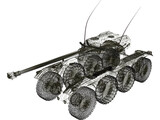 969C Tank 3D Model
