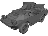 9K31 Strela-1 3D Model preview