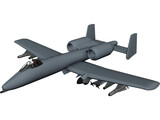 A-10 Warthog 3D Model preview