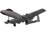 A-10 Warthog 3D Model