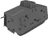A7V Tank 3D Model preview