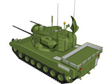 AAA System 3D Model preview