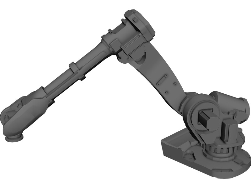ABB IRB6650 Robot 3D Model