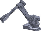 ABB IRB6650 Robot 3D Model