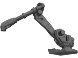 ABB IRB6650 Robot 3D Model