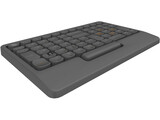 Abbreviated Left Hand Keyboard 3D Model