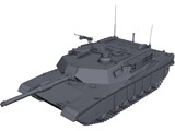 Abrams M1 3D Model preview