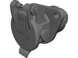 ABS Socket for Trailer 3D Model preview