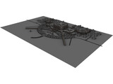 Abu Dhabi Emirates Palace 3D Model preview