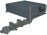 AC&R Evaperator and Condenser 3D Model
