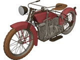 Ace (1924) 3D Model preview