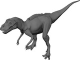Acrocanthosaurus 3D Model preview