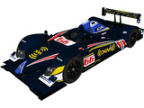 Acura ARX (2009) 3D Model preview