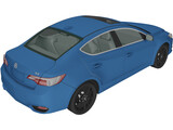 Acura ILX (2016) 3D Model