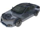 Acura ILX (2016) 3D Model