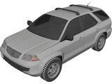 Acura MDX (2002) 3D Model preview