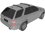Acura MDX (2002) 3D Model