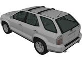 Acura MDX (2003) 3D Model
