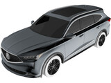 Acura MDX (2022) 3D Model preview