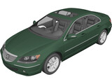 Acura RL 3D Model preview