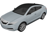 Acura ZDX (2010) 3D Model preview