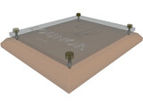 ADA Sign - Woodand Glass 3D Model