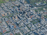 Adelaide City, Australia (2024) 3D Model preview