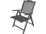 Adirondack Chair 3D Model preview