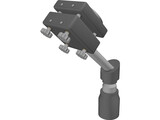 Adjustable Optical Mirror 3D Model
