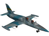 Aero L-39 Albatros Royal Thai 3D Model preview