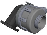 Aerocharger 3D Model preview