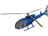 Aerospatiale Gazelle 3D Model preview