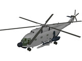 Aerospatiale SA 321 Super Frelon 3D Model preview