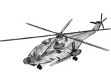 Aerospatiale SA 321 Super Frelon 3D Model