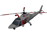 Agusta A109 3D Model preview