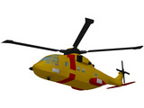 AgustaWestland AW101 EH-101A Merlin 3D Model