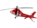 AgustaWestland AW109 Grand Helicopter 3D Model