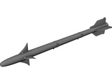 AIM-9 Sidewinder 3D Model preview