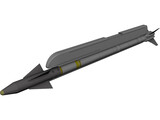 AIM-9X Sidewinder 3D Model preview