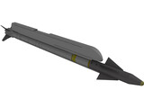 AIM-9X Sidewinder 3D Model