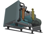 Air Compressor MP 3D Model