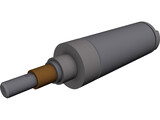 Air Cylinder 3D Model preview