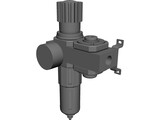 Air Regulator D-series 3D Model preview
