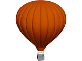Air Sphere Balloon 3D Model preview
